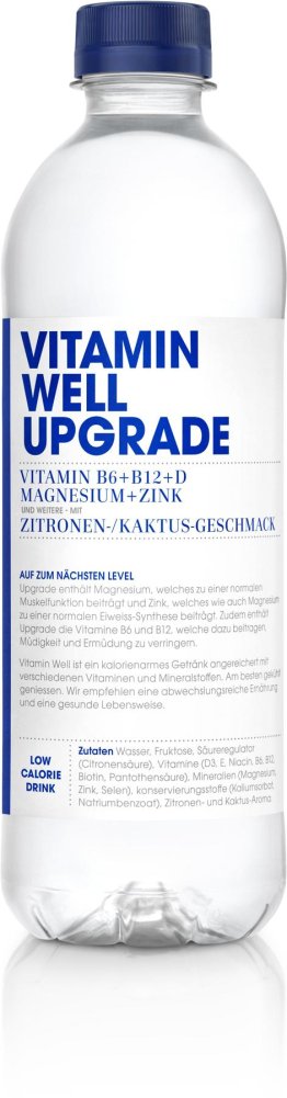 Vitamin Well UPGRADE 50 cl Zitrone/Kaktus-Geschmack 50cl CAx12