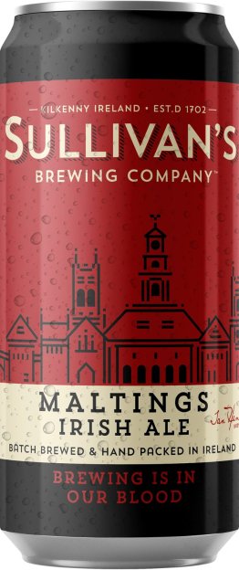 Sullivan`s Maltings Irish Red Ale Dose 44cl CAx24