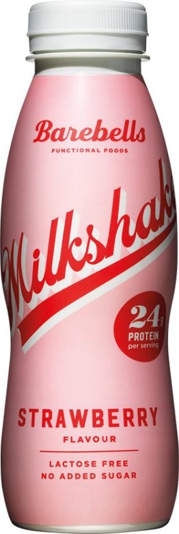 Barebells Milkshake Strawberry Protein 33cl EW -T- 33cl CAx8