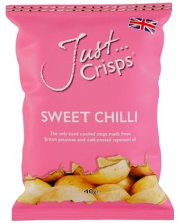 Just Crisps Sweet Chilli 100% British Crisps CAx24