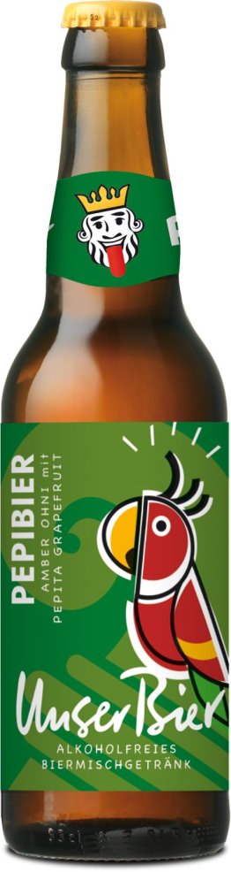Unser Bier Pepibier alkoholfrei Mini-Har. 33cl HAx10