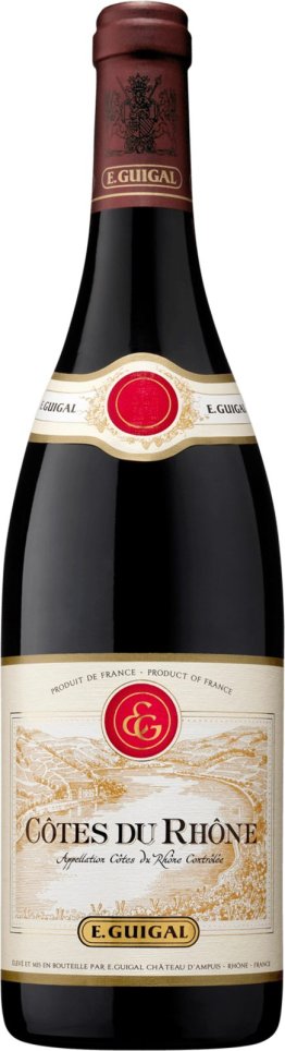 E. Guigal Rouge Côtes du Rhône AC 75cl CAx6