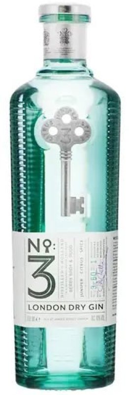 London No.3 Dry Gin -T- Berry Bros & Rudd 70cl CAx6