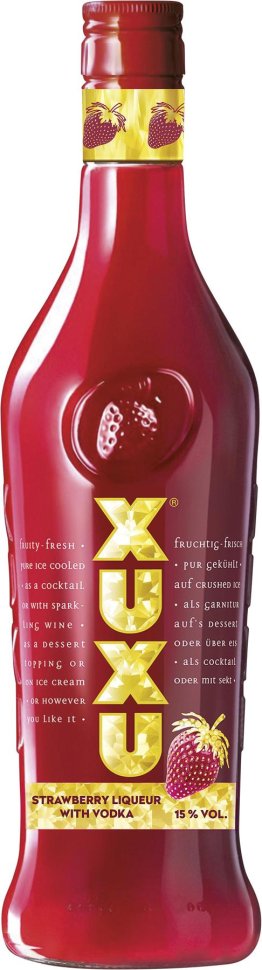 XuXu Erdbeerlikör 70cl CAx6