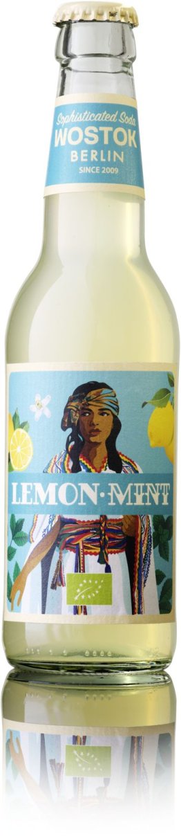 Wostok Lemon-Mint BIO EW 33cl CAx12
