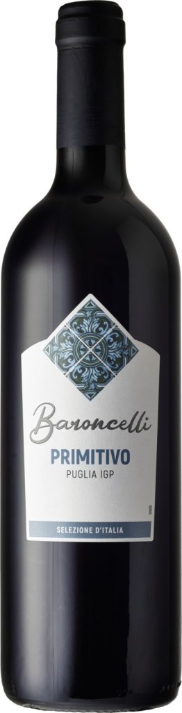Baroncelli Primitivo Puglia IGP Selezione d'Italia 75cl CAx6