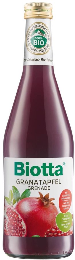 Biotta Granatapfel Bio #leider bis Herbst `26 nicht lieferbar 50cl CAx6