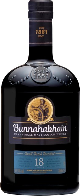 Bunnahabhain 18 Years Single Malt 70cl CAx6