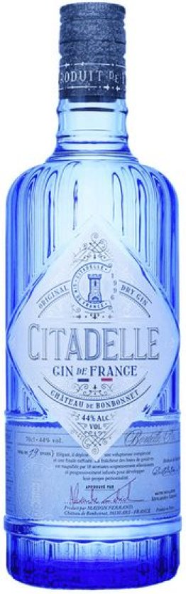 Citadelle Dry Gin de France 70cl CAx6