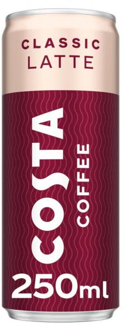 Costa Coffee Latte Dosen -T- 25cl CAx12