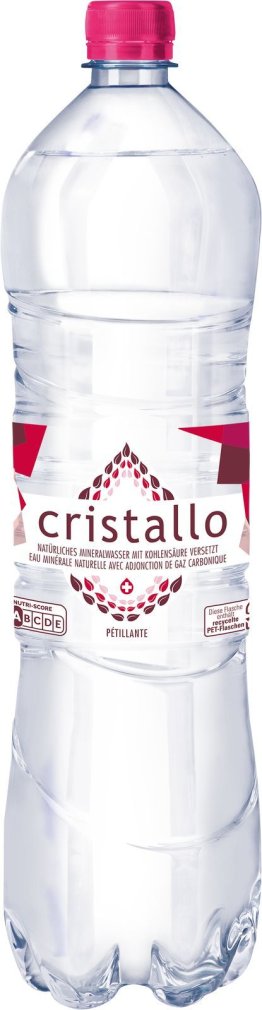 Cristallo prickelnd rosa Pet 1,5Har 150cl HAx6