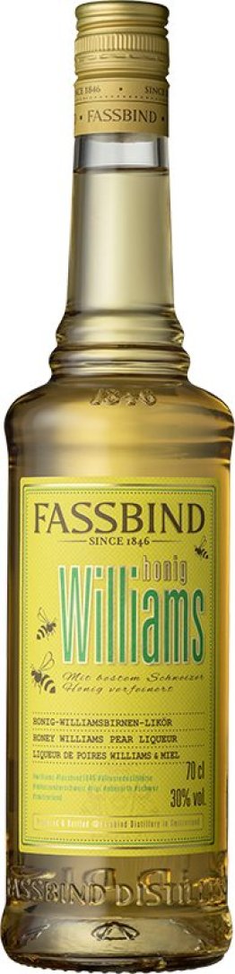 Fassbind Honig-Williams -T- Likör 70cl CAx6