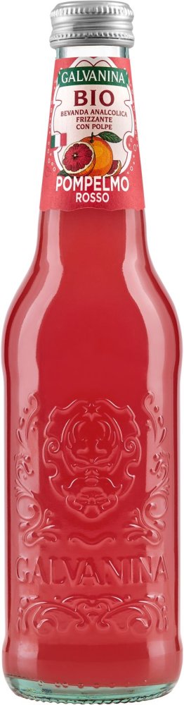 Galvanina Bio Pompelmo Rosso Bio EW (Pink Grapefruit) 35cl CAx12