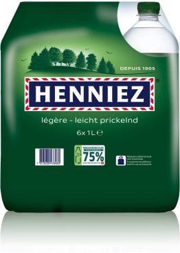 Henniez Légère 6PK 100 cl PET -T- 100cl CAx6