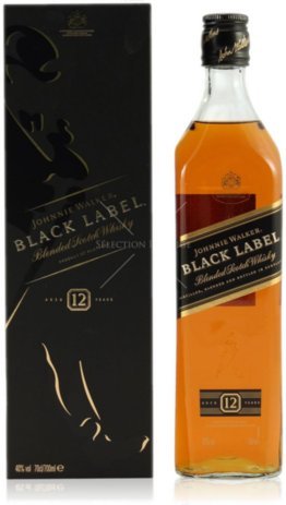 Johnnie Walker Black Label 12 Years Blended Scotch Whisky 70cl CAx6