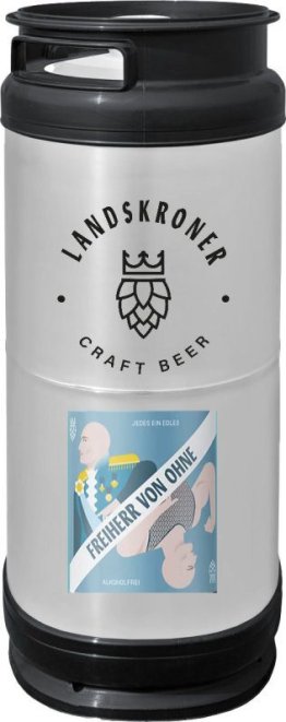 Landskroner Lager alkoholfrei Freiherr von Ohne 20L -T- 100cl COx20