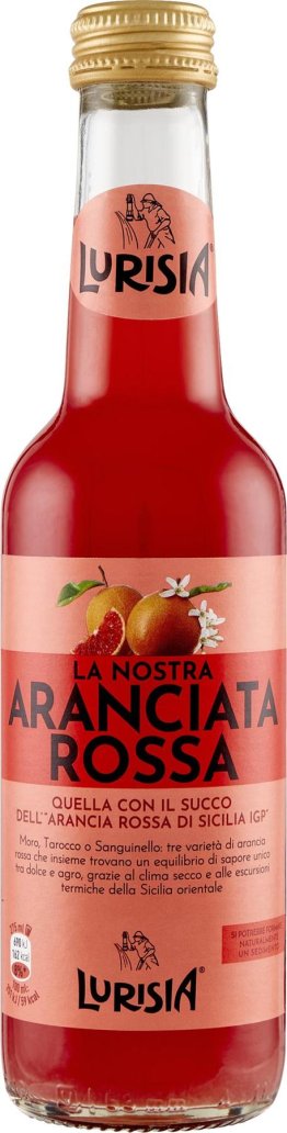 Lurisia Aranciata ROSSA 275ml 4Pk 27.5cl CAx24