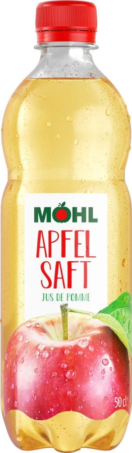 Möhl Apfelsaft 4x6 Pk Pet 5dl -T- 50cl CAx24