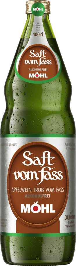 Möhl Saft v.Fass trüb alkoholf 100cl HAx12
