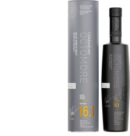 Octomore 16.1 101.4 PPM Salt Malt Bruichladdich 70cl CAx1