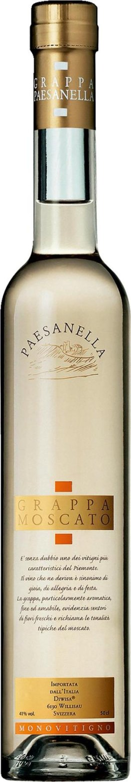Paesanella Grappa Moscato -T- 50cl CAx6