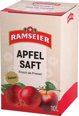 Ramseier Apfelsaft frisch ab Presse BaginBox 10L -T #Saisonartikel ausverkauft - Altern. 3871 100cl BOx10