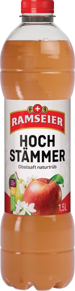 Ramseier Hochstämmer Pet 1,5L-T- Naturtrüb 150cl CAx6