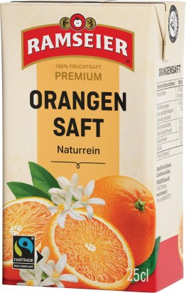 Ramseier Orangensaft Tetra 25cl CAx27