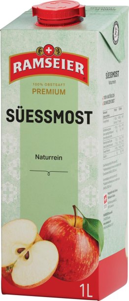 Ramseier Prem Süssmost Tetra 100cl CAx12