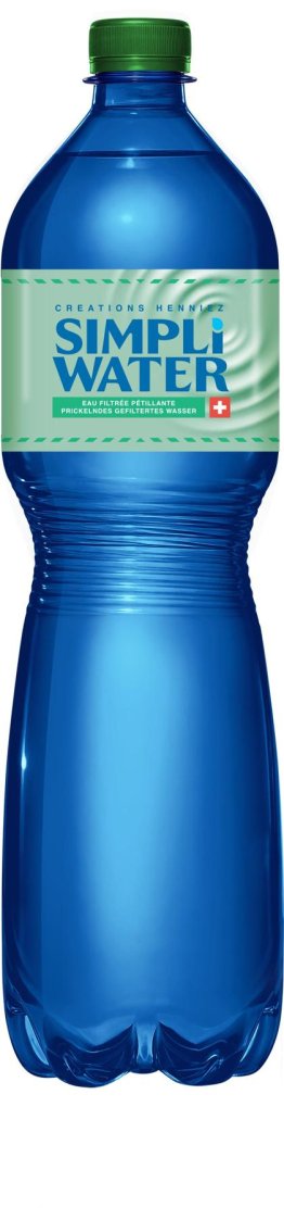 Simpli Water Légère 1.5L Schrumpf -T- gefiltertes Wasser 150cl CAx6