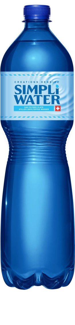 Simpli Water o.K. 1.5L Schrumpf -T- gefiltertes Wasser 150cl CAx6
