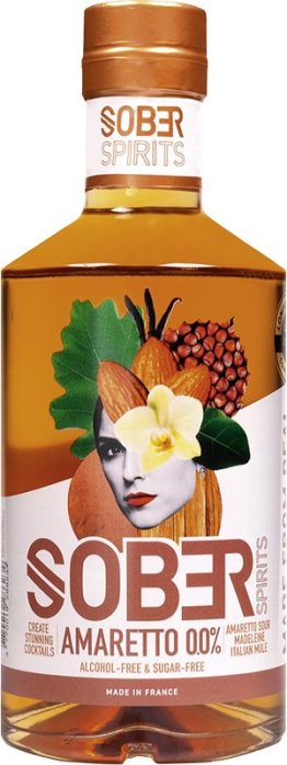 Sober Amaretto 0,0% (Amaretto Alternativ) 50cl CAx6