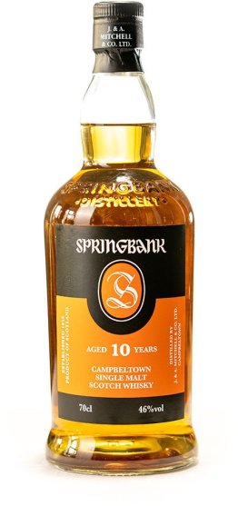 Springbank 10 Years Old Single Malt 70cl CAx6