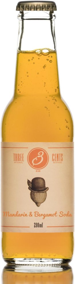 Three Cents Mandarin Bergamot Soda EW -T- 20cl CAx24