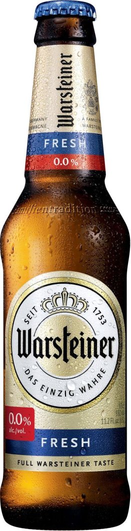 Warsteiner Fresh 0.0 alkoholfrei EW 33cl CAx24