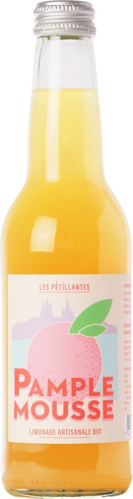 Les Pétillantes Pamplemousse Limo 33cl EW BIO 33cl CAx12
