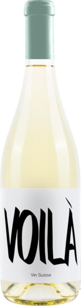 Voilà Vin Suisse Blanc Cave Molondin 75cl CAx6
