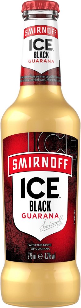 Smirnoff Ice Double Black Guarana 27.5cl CAx24