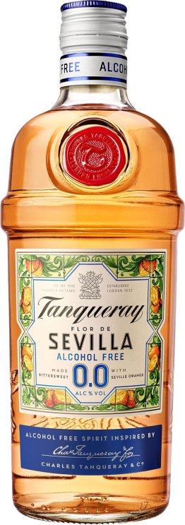 Tanqueray Flor de Sevilla 0,0% Alkoholfrei (Gin Alternativ) 70cl CAx6