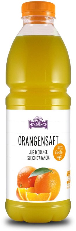 Holderhof Orangensaft Direktsaft PET 100cl CAx6