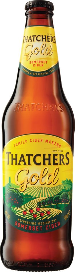 Thatchers Gold Cider EW 50cl CAx6