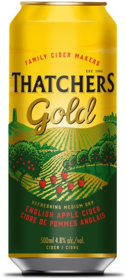 Thatchers Gold Cider 4-Pack Dosen 50cl CAx24