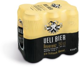 Ueli Bier Reverenz Dose 6-Pk 50cl CAx24