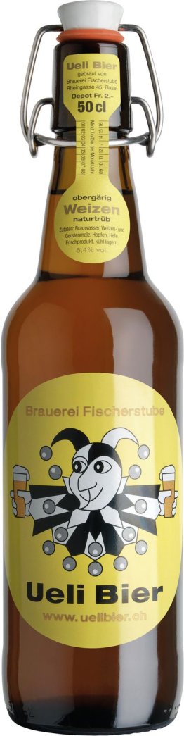 Ueli Weizen oberg.8x50cl Harassen 5.- Fl. 1.- (gekühlt) 50cl HAx8