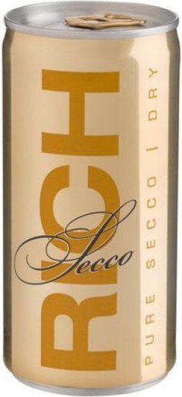 Rich Secco Dosen -T- Vino Frizzante Bianco Dry 20cl CAx12
