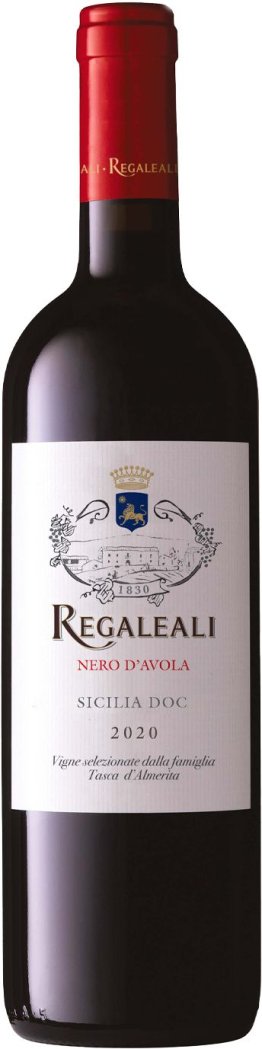 Regaleali Nero d'Avola DOC Conte Tasca d'Almerita 75cl CAx6