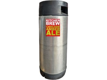 Kitchen Brew Cascade Amber Ale Cont 20L (gekühlt) ROT DECKEL 100cl COx20