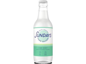 Sundays Hard Seltzer Lime Mint 33cl Fl 33cl CAx24
