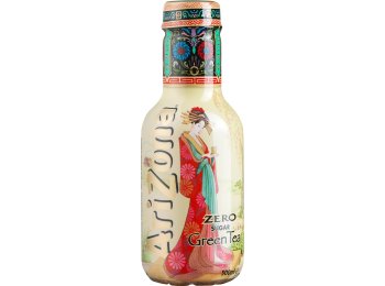 Arizona Green Tea Zero sugar Pet 6-Pk 50cl CAx6