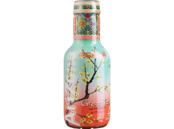 Arizona Tea Peach Green Tea Pet 50cl CAx6
